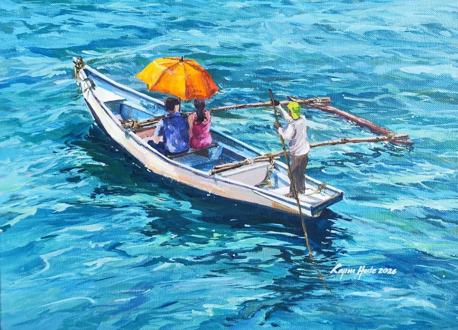 Boat Ride on the Saleri River